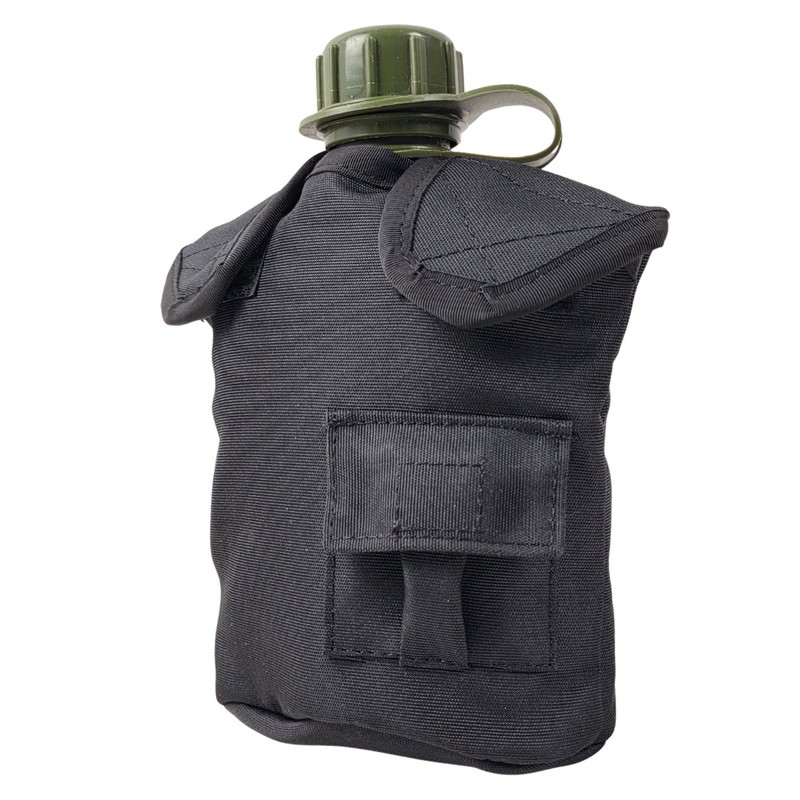 FRP NATO Canteen pouch - MOLLE, Black