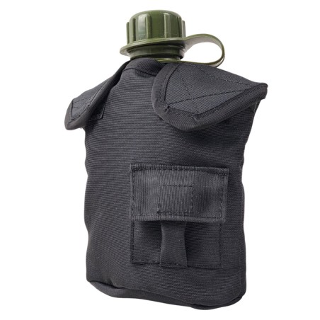 FRP NATO Canteen pouch - MOLLE, Black