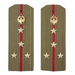 Epaulettes for shirt of the captain of Engineering Corps