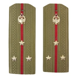 Epaulettes for shirt of the senior lieutenant of Engineering Corps