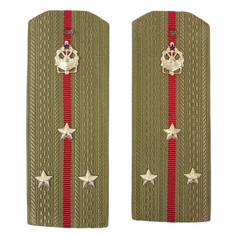 Epaulettes for shirt of the senior lieutenant of Engineering Corps