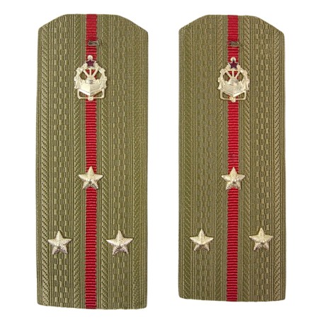Epaulettes for shirt of the senior lieutenant of Engineering Corps
