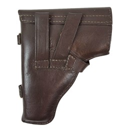 Makarov pistol holster, 1970-79, sewn, brown
