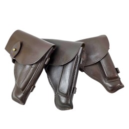 Makarov pistol holster, 1970-79, sewn, brown