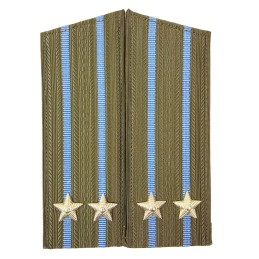 Epaulettes of the junior colonel of Air Forces