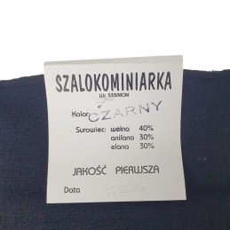 Szalokominiarka WP, czarna, współczesna