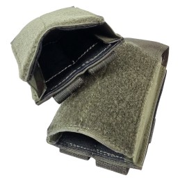 FRP Magazine pouch for 1 AK/M4 magazine, Olive, with velcro