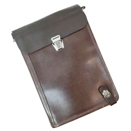 Officer map case, leather