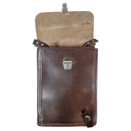 Officer map case, leather