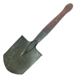 Sapper's shovel, Romania, green