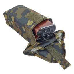 FRP Pouch for 2 AK rifle magazines, Autumn