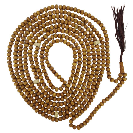 Tasbeeh – Muslim prayer long cord, dark wood