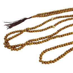 Tasbeeh – Muslim prayer long cord, dark wood