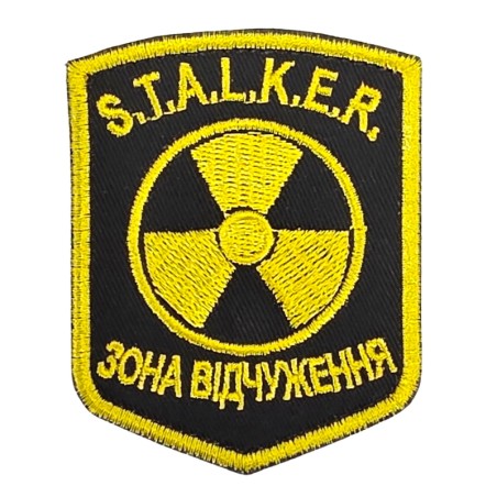 Patch ‘S.T.A.L.K.E.R. – Exclusion Zone’, with velcro