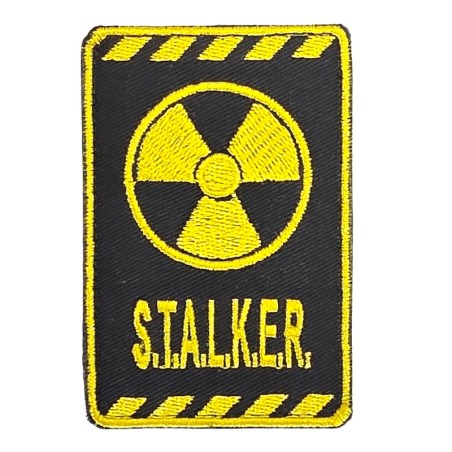 Patch ‘S.T.A.L.K.E.R.’, with velcro