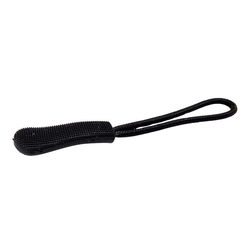 Zip pull, black, DIYS
