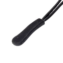 Zip pull, black, DIYS