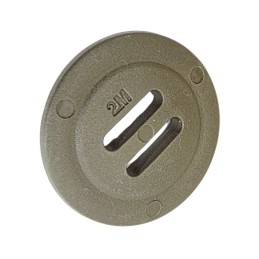 Button type "Canadian", 30 mm, olive, DIYP