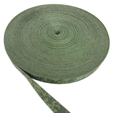 Load-bearing tape 25 mm, Digital Flora (EMR), DIYT