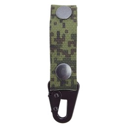 FRP Belt loop with the light snap-hook nad press studs, Digital Flora