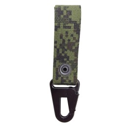 FRP Belt loop with the light snap-hook nad press studs, Digital Flora
