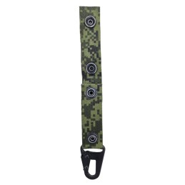 FRP Belt loop with the light snap-hook nad press studs, Digital Flora
