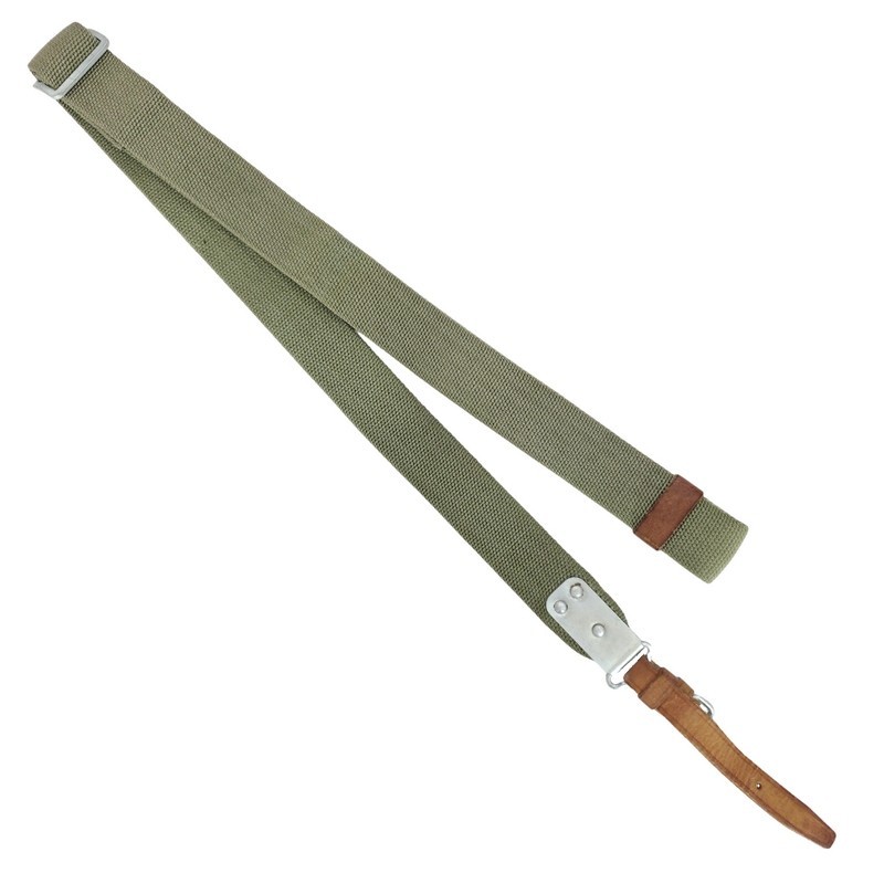 Carrying strap for AK, Polish, green, linen, early version