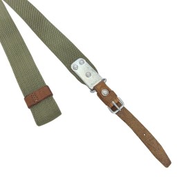 Carrying strap for AK, Polish, green, linen, early version