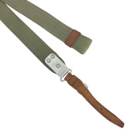 Carrying strap for AK, Polish, green, linen, early version