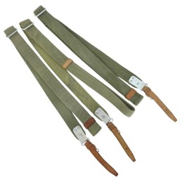 Carrying strap for AK, Polish, green, linen, early version