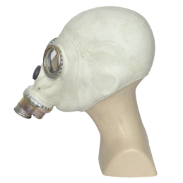 ShM-41M gas mask "Slon" ("Elephant"), with a plastic acoustic chamber