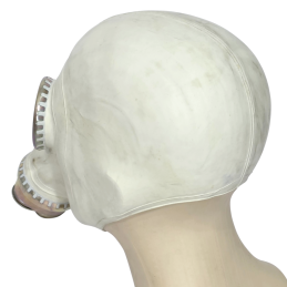 ShM-41M gas mask "Slon" ("Elephant"), with a plastic acoustic chamber
