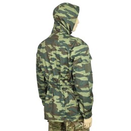 "Yenot" FRP - buttoned, hooded blouse, Flora