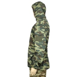 "Yenot" FRP - buttoned, hooded blouse, Flora