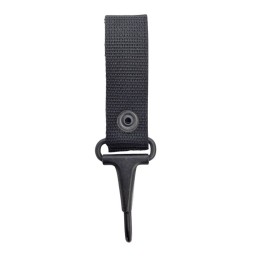 FRP Belt loop with the snap-hook nad press studs, Black