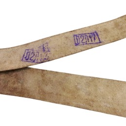 Pas nośny do karabinu Mosin, groszkowa skóra - GUŁag