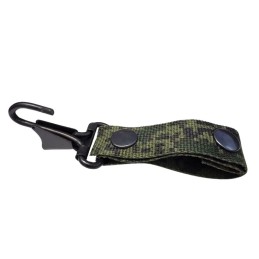 FRP Belt loop with the snap-hook nad press studs, Digital Flora EMR