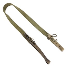 Sling for PPSh or PPS, tied, narrow, dark leather
