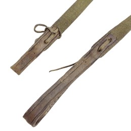 Sling for PPSh or PPS, tied, narrow, dark leather