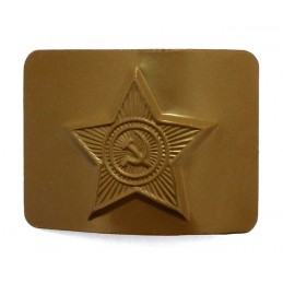 Belt buckle with a star,...